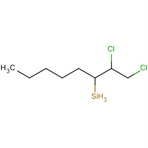 Structure of Silane, dichloroethylhexyl-