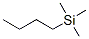Structure of butyltrimethylsilane