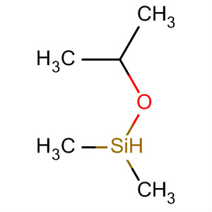 Structure of Silane, dimethyl(1-methylethoxy)-