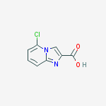 5-Chloroimidazo[1,2-a]pyridine-2-carboxylic acid结构式