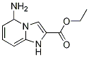 Structure of ethyl 5-aMino-1,5-dihydroiMidazo[1,2-a]pyridin-2-carboxylate