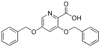 Structure of 3,5-bis-benzyloxy-pyridine-2-carboxylic acid