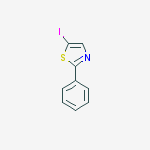 Structure of 5-iodo-2-phenyl-1,3-thiazole