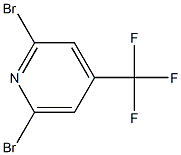 Structure of 2,6-DibroMo-4-(trifluoroMethyl)pyridine