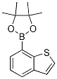 Structure of 2-(1-benzothiophen-7-yl)-4,4,5,5-tetramethyl-1,3,2-dioxaborolane