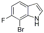 Structure of 7-Bromo-6-fluoro-1H-indole