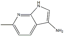 Structure of 3-AMINO-6-METHYL-7-AZAINDOLE