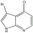 Structure of 3-Bromo-4-chloro-7-azaindole