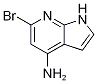4-AMINO-6-BROMO-7-AZAINDOLE结构式