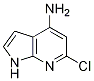 Structure of 4-AMINO-6-CHLORO-7-AZAINDOLE