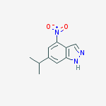 1H-Indazole-5-carboxylic acid, 7-methoxy-结构式