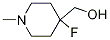 Structure of 4-FLUORO-4-HYDROXYMETHYL-1-METHYLPIPERIDINE