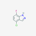 Structure of 1H-Indazole-5-carboxamide, 4-methoxy-
