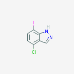 1H-Indazole-3-carboxamide, 5-amino-N-methyl-结构式