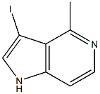 Structure of 3-IODO-4-METHYL-5-AZAINDOLE