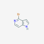 Structure of 4-BROMO-5-AZAINDOLE