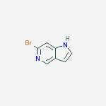 Structure of 6-BROMO-5-AZAINDOLE