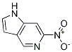 6-Nitro-1H-pyrrolo[3,2-c]pyridine结构式