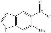 Structure of 6-AMINO-5-NITROINDOLE