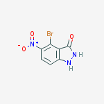 Structure of Benzenamine, 2-(1H-indazol-5-yloxy)-