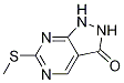 Structure of 6-(Methylthio)-1H-pyrazolo[3,4-d]pyriMidin-3(2H)-one