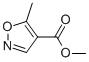 Structure of 4-Isoxazolecarboxylicacid, 5-methyl-, methyl ester