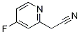Structure of 2-(4-fluoropyridin-2-yl)acetonitrile