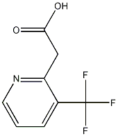 Structure of (3-Trifluoromethyl-pyridin-2-yl)-acetic acid