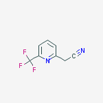 Structure of 2-(6-(trifluoroMethyl)pyridin-2-yl)acetonitrile