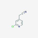 Structure of 2-(2-CHLORO(PYRIDIN-4-YL))ACETONITRILE