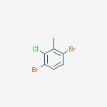 Structure of 1,4-dibromo-2-chloro-3-methylbenzene