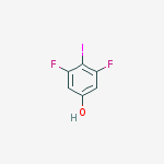 Structure of 3,5-Difluoro-4-iodophenol