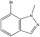 Structure of 7-Bromo-1-methyl-1H-indazole