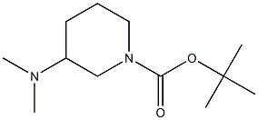 Structure of 1-(tert-Butyloxycarbonyl)-3-dimethylaminopiperidine