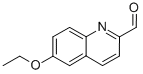 Structure of 2-Quinolinecarboxaldehyde,6-ethoxy-