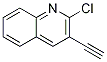 2-Chloro-3-ethynylquinoline结构式