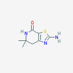 Structure of 2-Amino-6,7-dihydro-6,6-dimethylthiazolo[5,4-c]pyridin-4(5H)-one