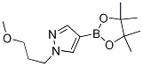 Structure of 1-(3-Methoxypropyl)-4-(4,4,5,5-tetramethyl-1,3,2-dioxaborolan-2-yl)-1H-pyrazole