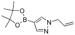 Structure of 1-(2-Propen-1-yl)-4-(4,4,5,5-tetraMethyl-1,3,2-dioxaborolan-2-yl)-1H-pyrazole
