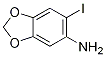 Structure of 1,3-Benzodioxol-5-aMine, 6-iodo-