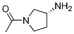 Structure of 1-ACETYL-(3R)-3-PYRROLIDINAMINE