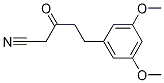 Structure of 5-(3,5-diMethoxyphenyl)-3-oxopentanenitrile