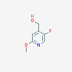 Structure of 5-Fluoro-4-hydroxymethyl-2-methoxypyridine