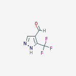 Structure of 3-TRIFLUOROMETHYL-1H-PYRAZOLE-4-CARBALDEHYDE