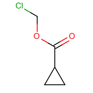 Cyclopropanecarboxylic acid, chloromethyl ester结构式