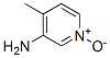 Structure of 3-Pyridinamine,4-methyl-, 1-oxide