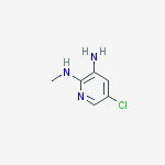 Structure of 5-CHLORO-N2-METHYL-PYRIDINE-2,3-DIAMINE