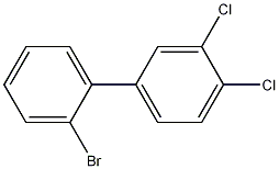 2'-BROMO-3,4-DICHLORO-BIPHENYL结构式