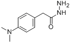 Structure of 2-(4-DIMETHYLAMINO-PHENYL)ACETIC ACID HYDRAZIDE