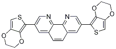 Structure of 3,8-Bis(2,3-dihydrothieno[3,4-b][1,4]dioxin-5-yl)-1,10-phenanthroline